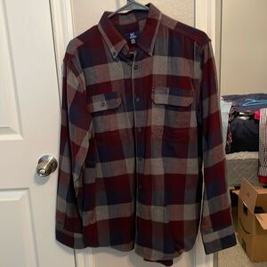 Multicolored flannel George brand size M